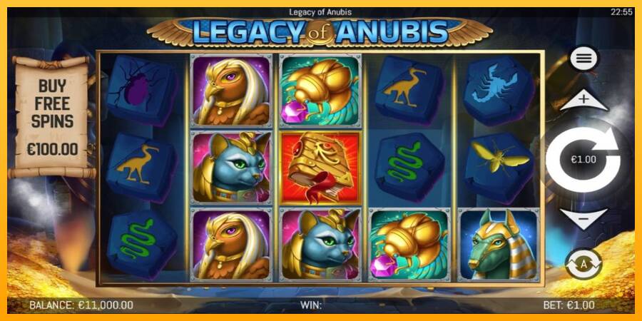 Legacy of Anubis игрална машина за пари, снимка 2