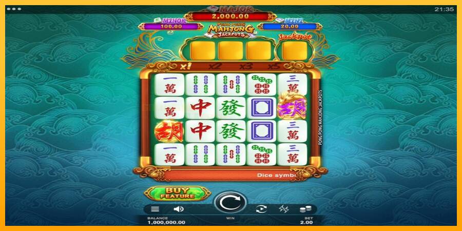 Pong Pong Mahjong Jackpots игрална машина за пари, снимка 1