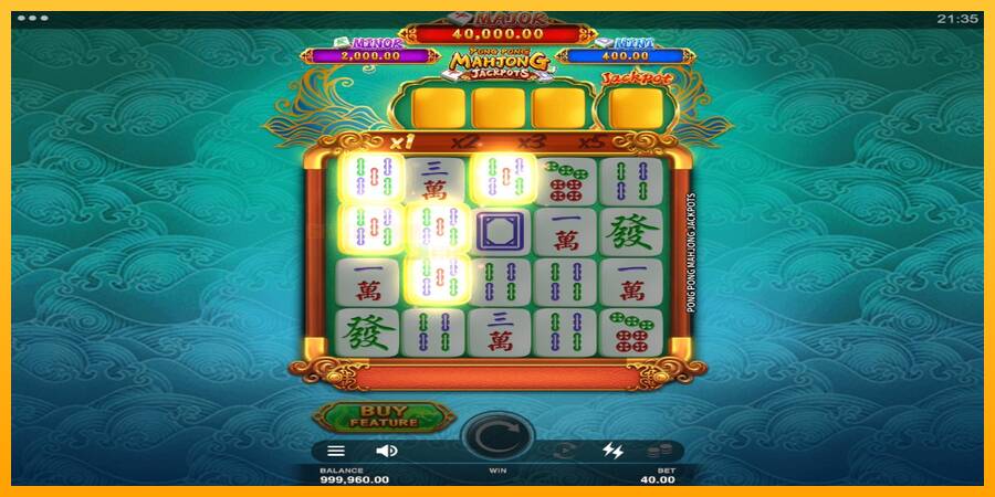 Pong Pong Mahjong Jackpots игрална машина за пари, снимка 2