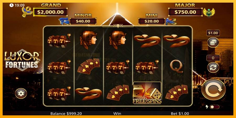 Luxor Fortunes игрална машина за пари, снимка 2