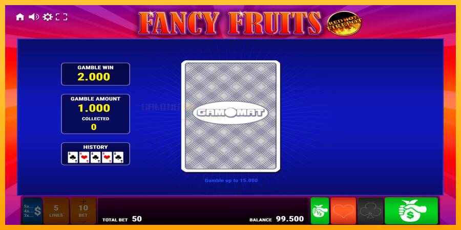 Fancy Fruits Red Hot Firepot игрална машина за пари, снимка 4