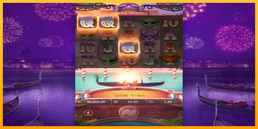 Mask Carnival игрална машина за пари, снимка 3