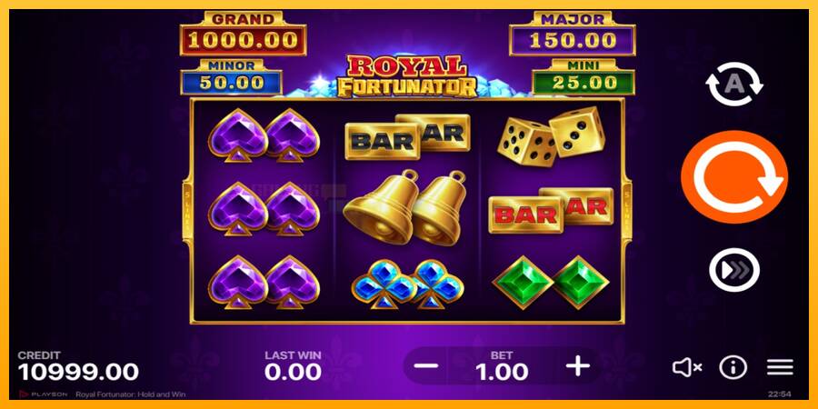 Royal Fortunator: Hold and Win игрална машина за пари, снимка 2