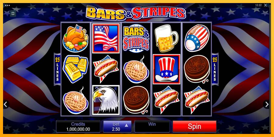 Bars and Stripes игрална машина за пари, снимка 1