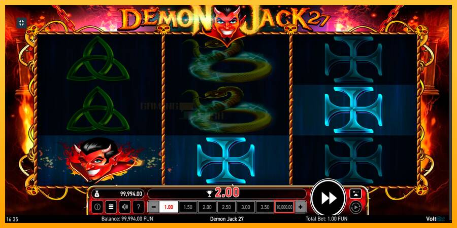 Demon Jack 27 игрална машина за пари, снимка 2