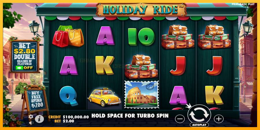 Holiday Ride игрална машина за пари, снимка 2