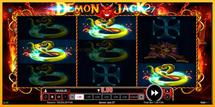 Demon Jack 27 игрална машина за пари, снимка 7