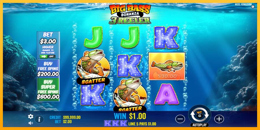 Big Bass Bonanza 3 Reeler игрална машина за пари, снимка 2