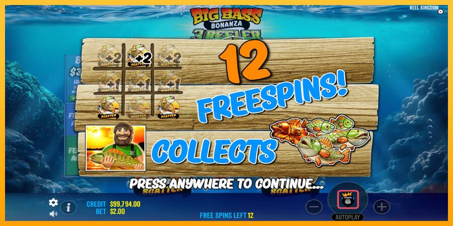 Big Bass Bonanza 3 Reeler игрална машина за пари, снимка 4