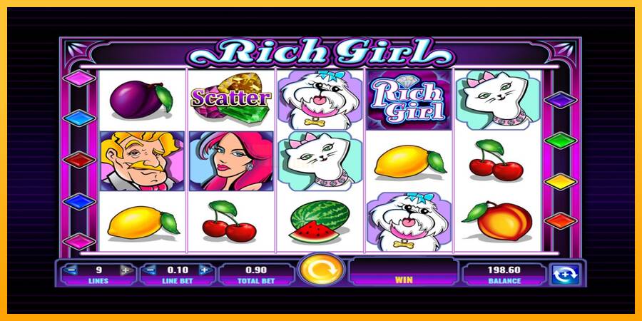 She’s a Rich Girl игрална машина за пари, снимка 2