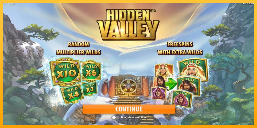 Hidden Valley игрална машина за пари, снимка 1