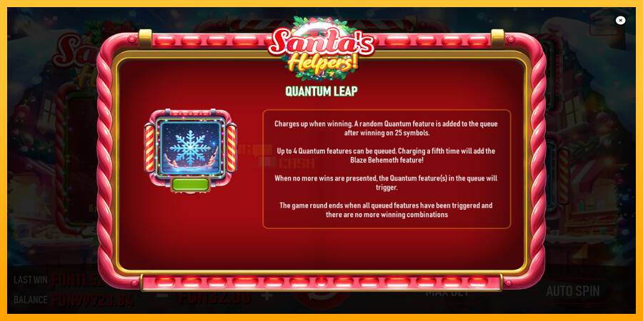 Santas Helpers игрална машина за пари, снимка 7