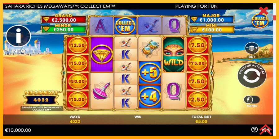 Sahara Riches Megaways Collect Em игрална машина за пари, снимка 2