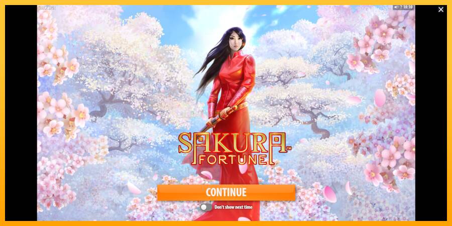 Sakura Fortune игрална машина за пари, снимка 1