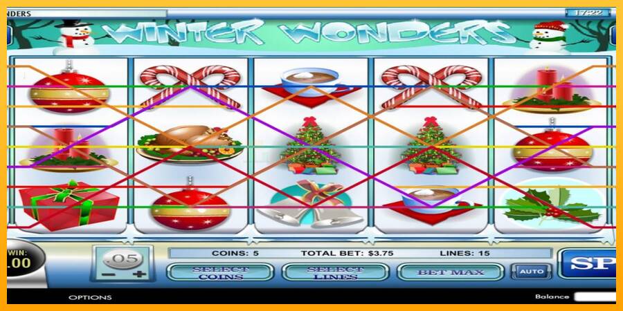 Winter Wonderland игрална машина за пари, снимка 5