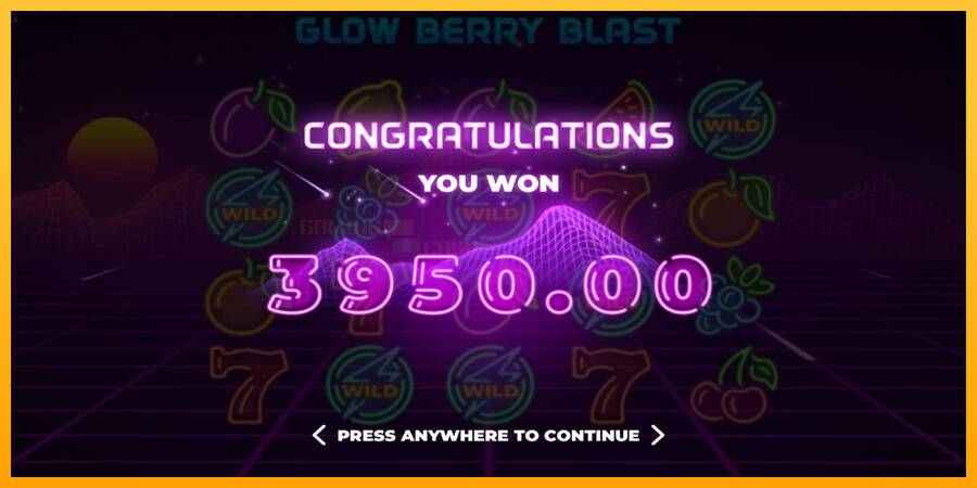 Glow Berry Blast игрална машина за пари, снимка 5