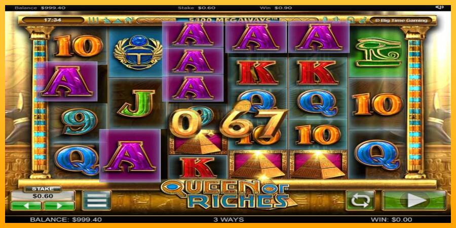 Queen of Riches игрална машина за пари, снимка 2