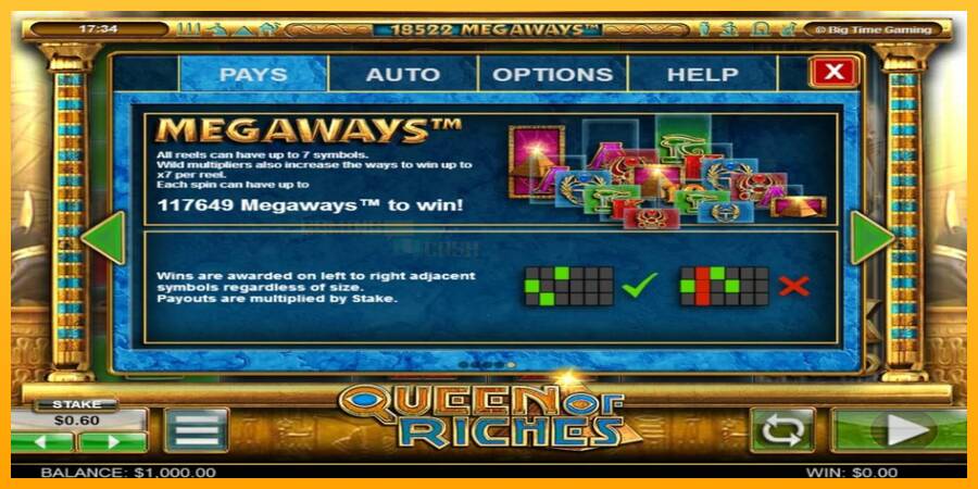 Queen of Riches игрална машина за пари, снимка 4