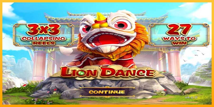 Lion Dance игрална машина за пари, снимка 1