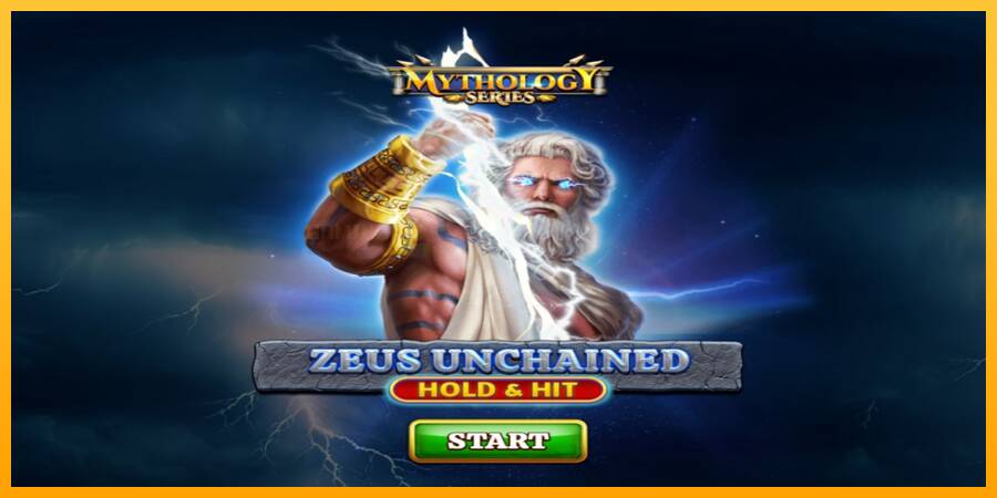 Zeus Unchained - Hold & Hit игрална машина за пари, снимка 1