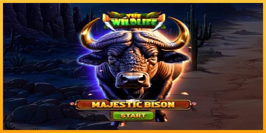 Majestic Bison игрална машина за пари, снимка 1