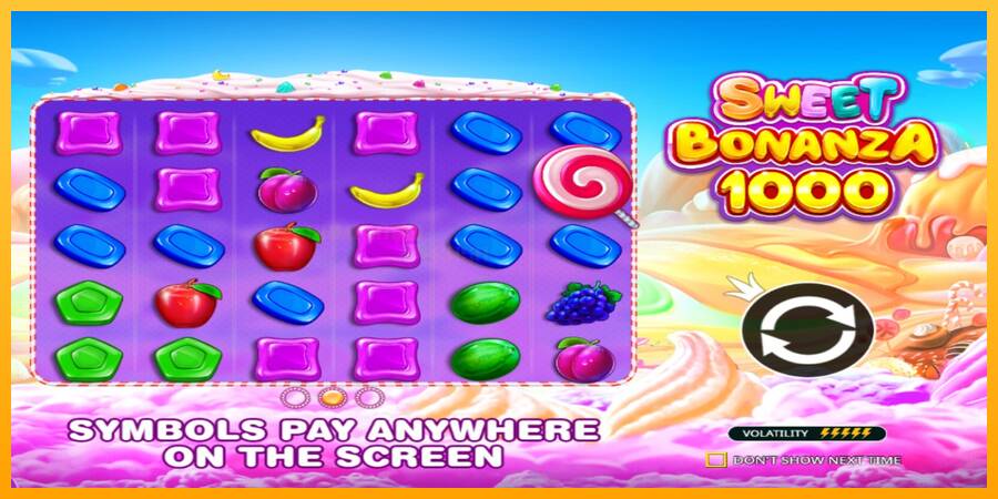 Sweet Bonanza 1000 игрална машина за пари, снимка 1