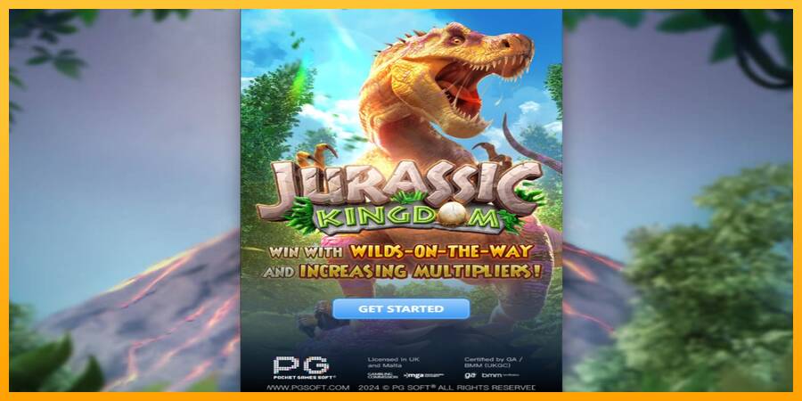 Jurassic Kingdom игрална машина за пари, снимка 1