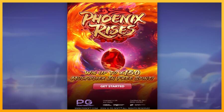 Phoenix Rises игрална машина за пари, снимка 1