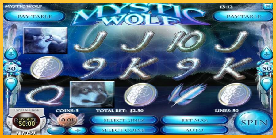 Mystic Wolf игрална машина за пари, снимка 1