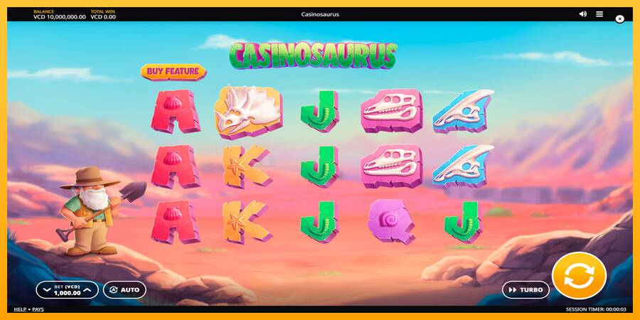 Casinosaurus игрална машина за пари, снимка 1