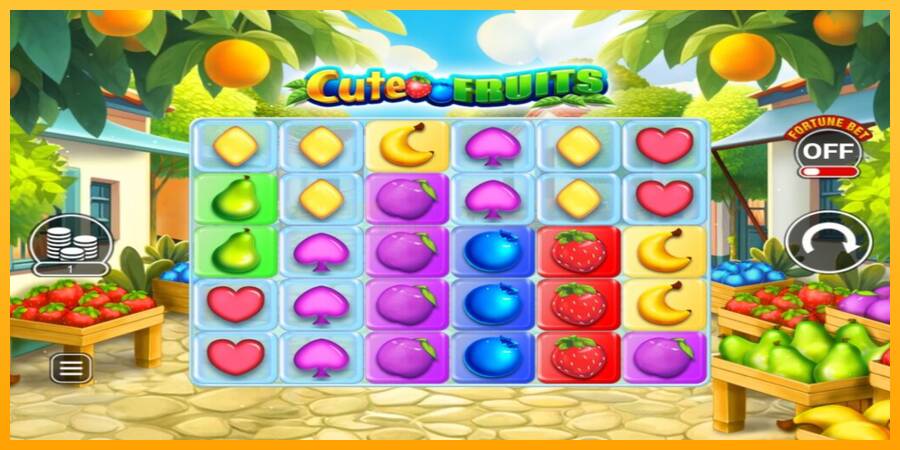 Cute Fruits игрална машина за пари, снимка 1