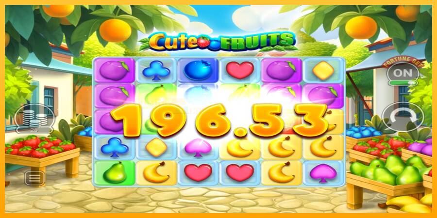 Cute Fruits игрална машина за пари, снимка 3