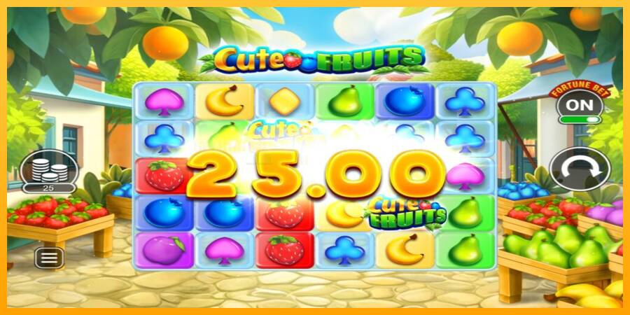 Cute Fruits игрална машина за пари, снимка 5