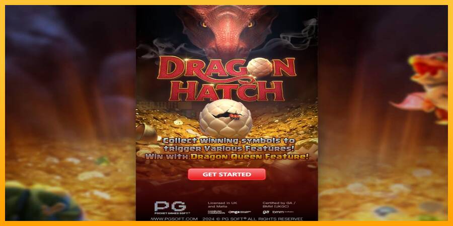 Dragon Hatch игрална машина за пари, снимка 1