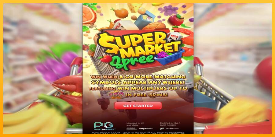 Supermarket Spree игрална машина за пари, снимка 1