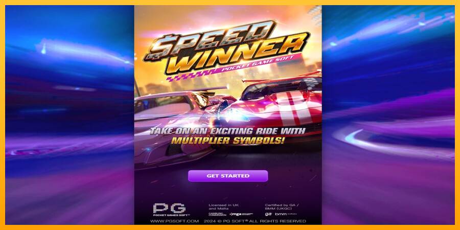 Speed Winner игрална машина за пари, снимка 1