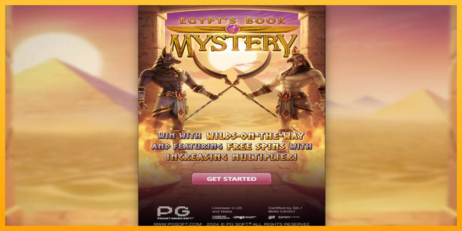 Egypts Book of Mystery игрална машина за пари, снимка 1