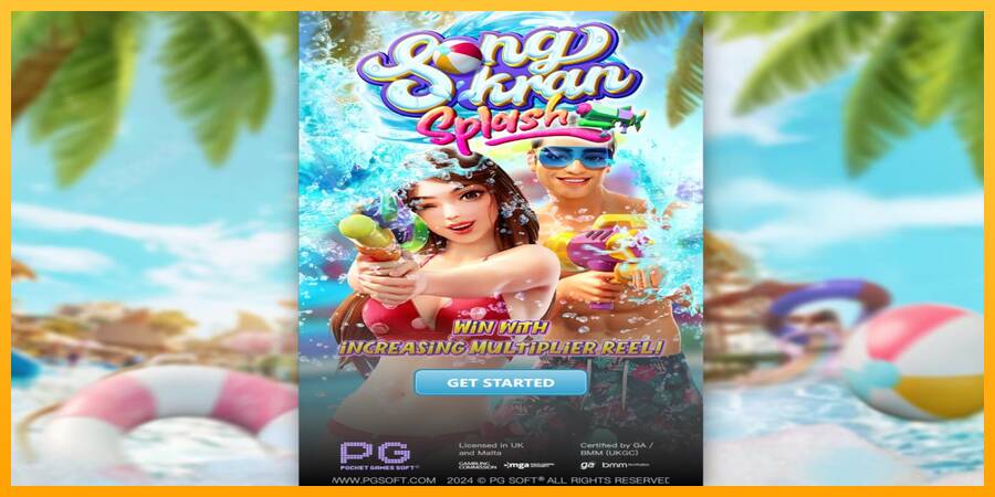 Songkran Splash игрална машина за пари, снимка 1