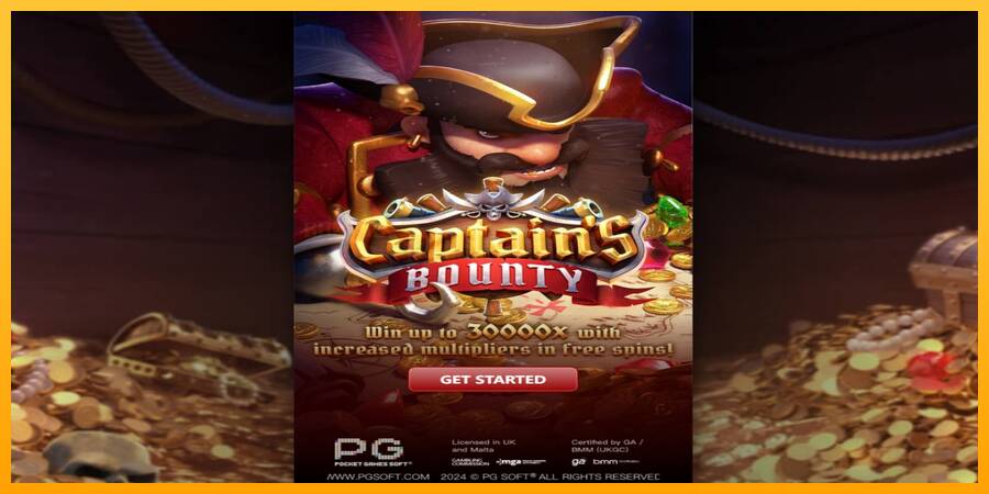 Captains Bounty игрална машина за пари, снимка 1