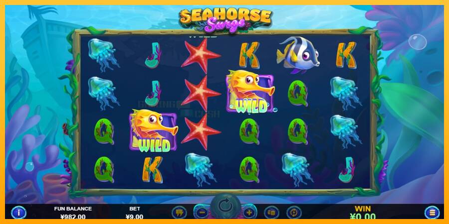 Seahorse Surge игрална машина за пари, снимка 2