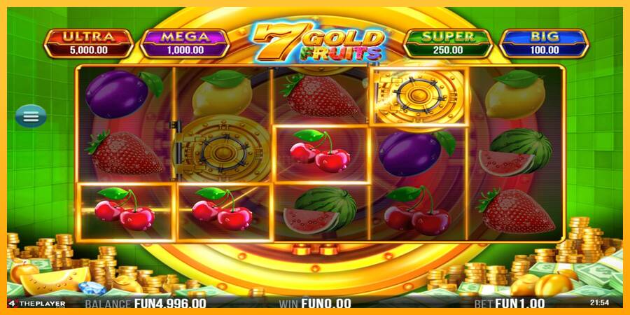 7 Gold Fruits игрална машина за пари, снимка 3