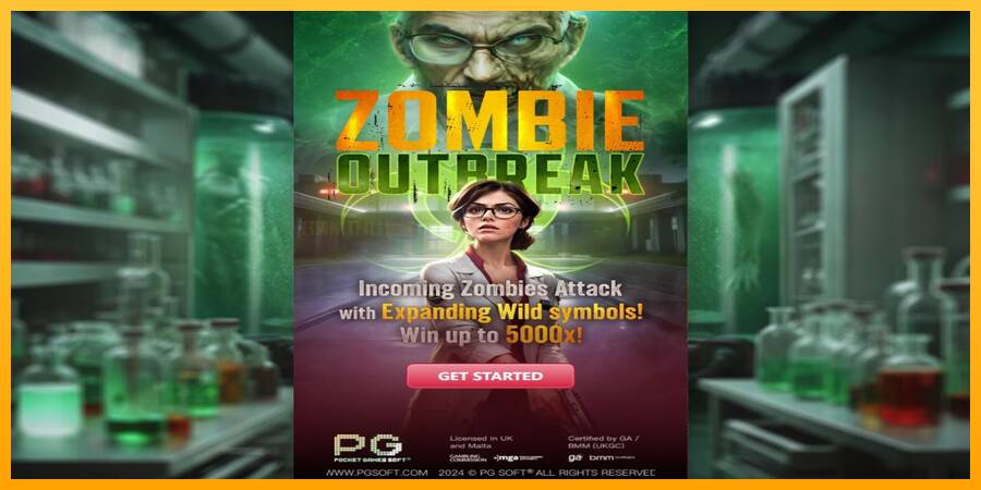 Zombie Outbreak игрална машина за пари, снимка 1