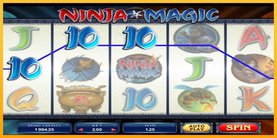 Ninja Magic игрална машина за пари, снимка 4