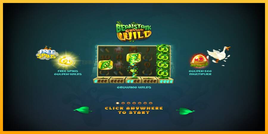 Beanstalk Grows Wild игрална машина за пари, снимка 1