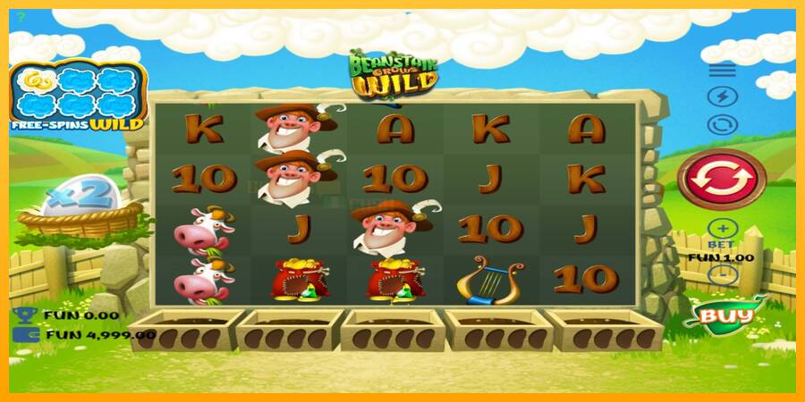 Beanstalk Grows Wild игрална машина за пари, снимка 2