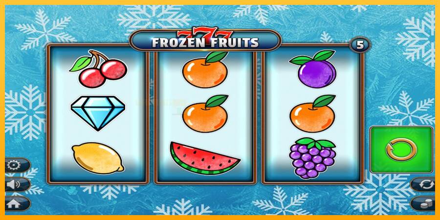 777 Frozen Fruits игрална машина за пари, снимка 1