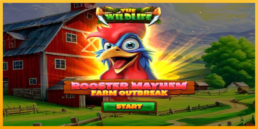 Rooster Mayhem Farm Outbreak игрална машина за пари, снимка 1