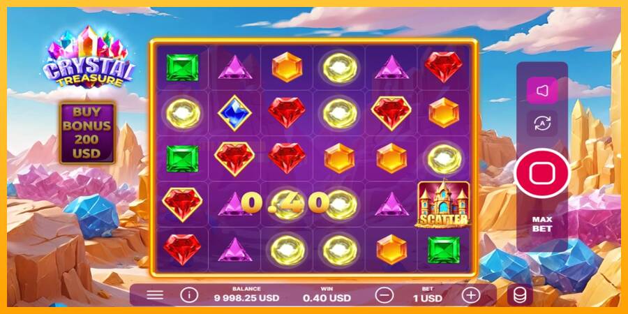 Crystal Treasure игрална машина за пари, снимка 3