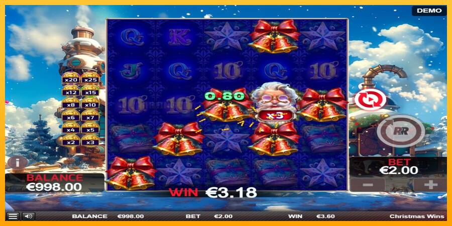 Christmas Wins игрална машина за пари, снимка 3