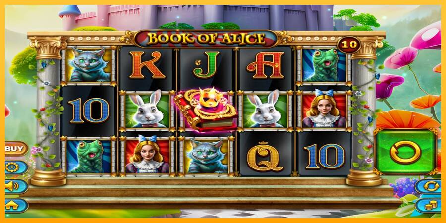 Book of Alice игрална машина за пари, снимка 1